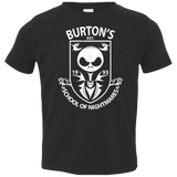 T-Shirts Black / 2T Burtons School of Nightmares Toddler Premium T-Shirt
