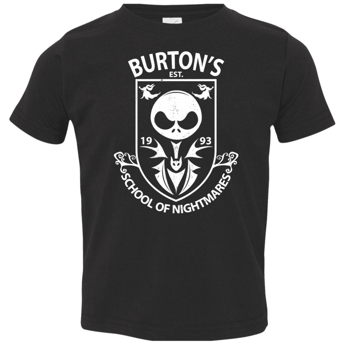 T-Shirts Black / 2T Burtons School of Nightmares Toddler Premium T-Shirt