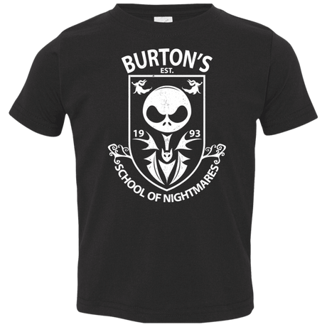 T-Shirts Black / 2T Burtons School of Nightmares Toddler Premium T-Shirt