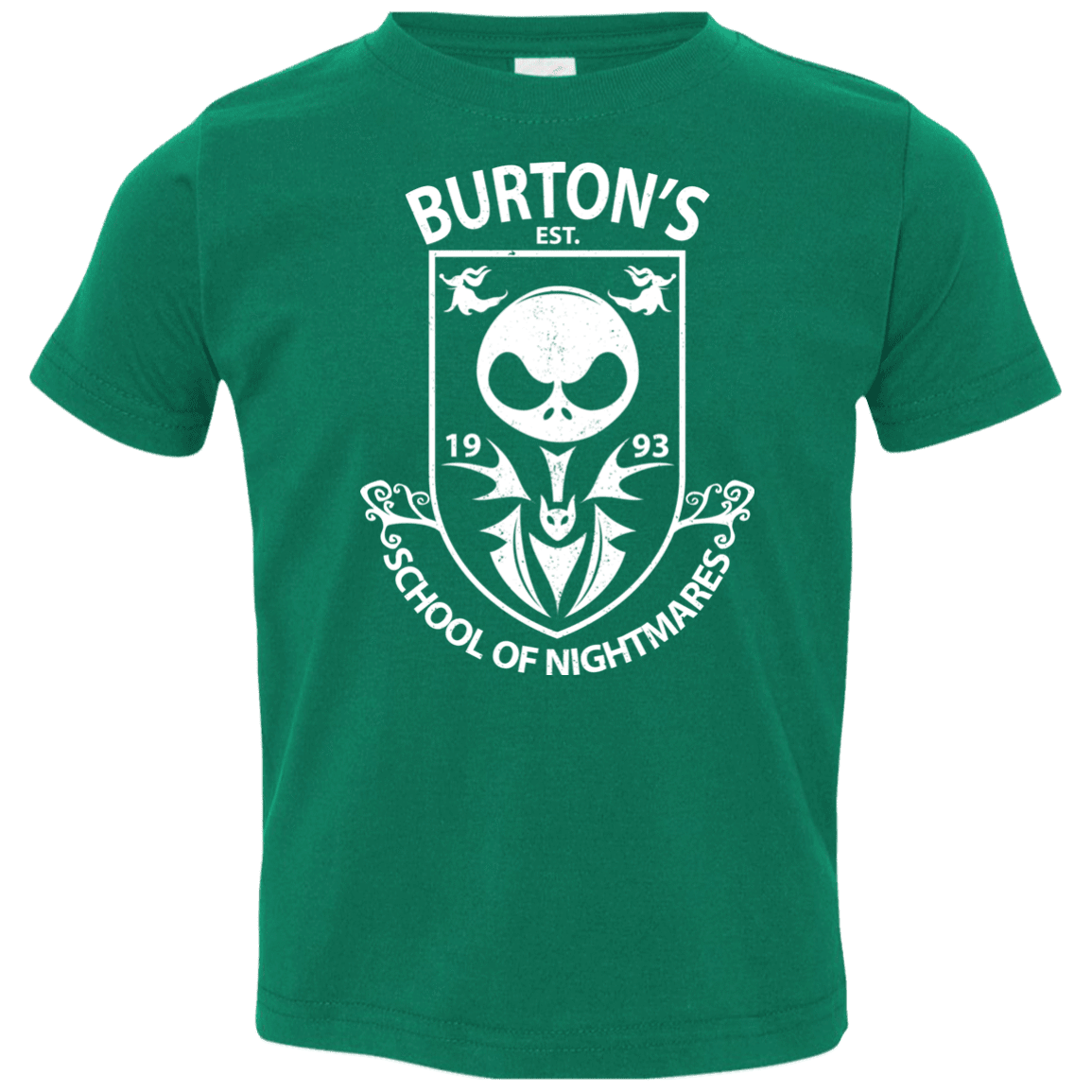 T-Shirts Kelly / 2T Burtons School of Nightmares Toddler Premium T-Shirt