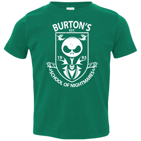 T-Shirts Kelly / 2T Burtons School of Nightmares Toddler Premium T-Shirt