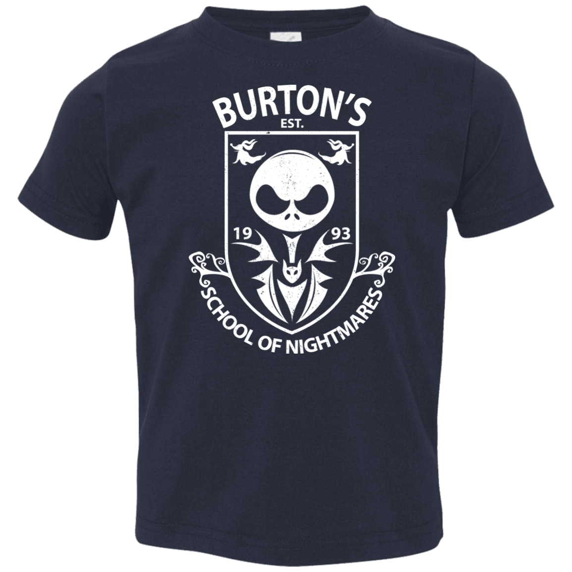 T-Shirts Navy / 2T Burtons School of Nightmares Toddler Premium T-Shirt