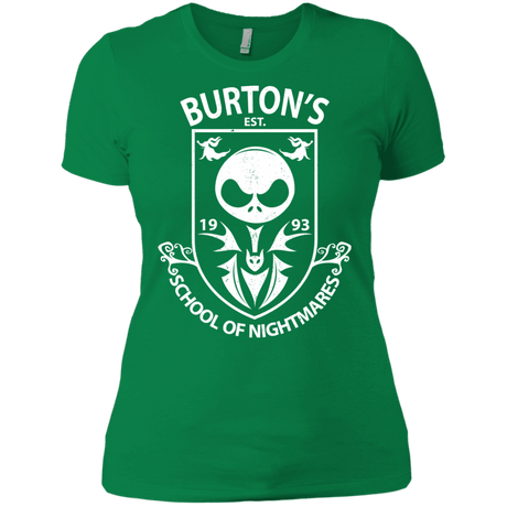 T-Shirts Kelly Green / X-Small Burtons School of Nightmares Women's Premium T-Shirt
