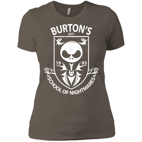 T-Shirts Warm Grey / X-Small Burtons School of Nightmares Women's Premium T-Shirt