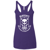 T-Shirts Purple / X-Small Burtons School of Nightmares Women's Triblend Racerback Tank