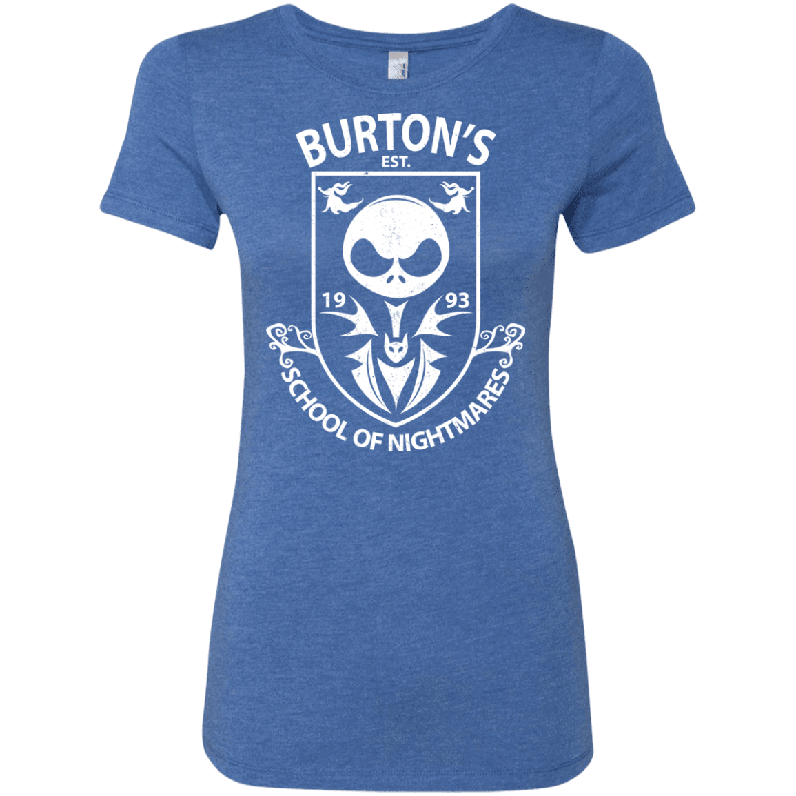 T-Shirts Vintage Royal / Small Burtons School of Nightmares Women's Triblend T-Shirt
