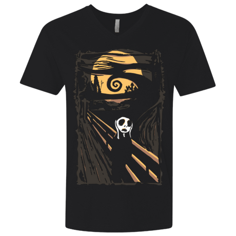 T-Shirts Black / X-Small Burtons Scream Men's Premium V-Neck