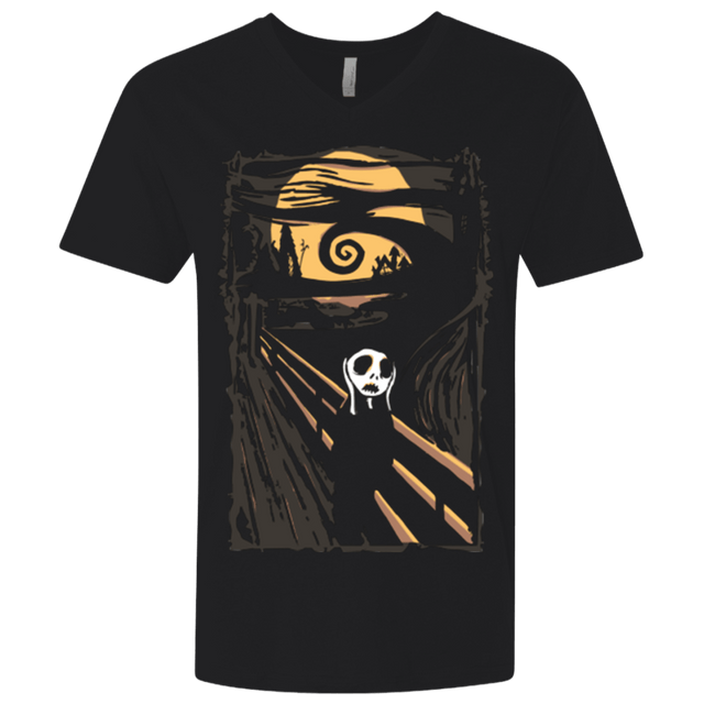 T-Shirts Black / X-Small Burtons Scream Men's Premium V-Neck