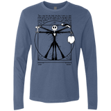 T-Shirts Indigo / Small Burtruvian Man Men's Premium Long Sleeve