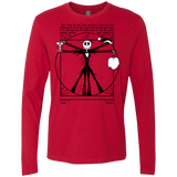 T-Shirts Red / Small Burtruvian Man Men's Premium Long Sleeve