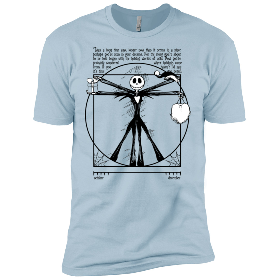 T-Shirts Light Blue / X-Small Burtruvian Man Men's Premium T-Shirt