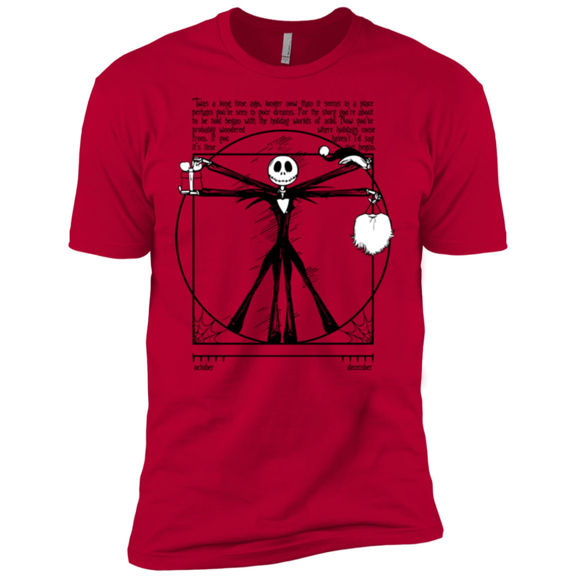 T-Shirts Red / X-Small Burtruvian Man Men's Premium T-Shirt