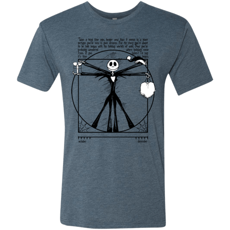 T-Shirts Indigo / Small Burtruvian Man Men's Triblend T-Shirt
