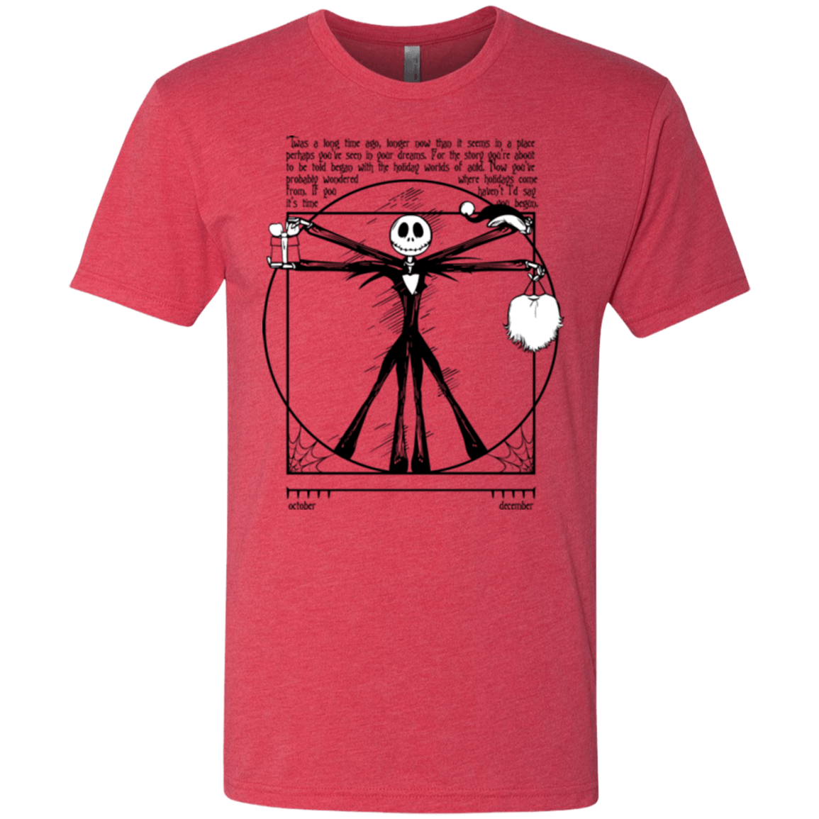 T-Shirts Vintage Red / Small Burtruvian Man Men's Triblend T-Shirt