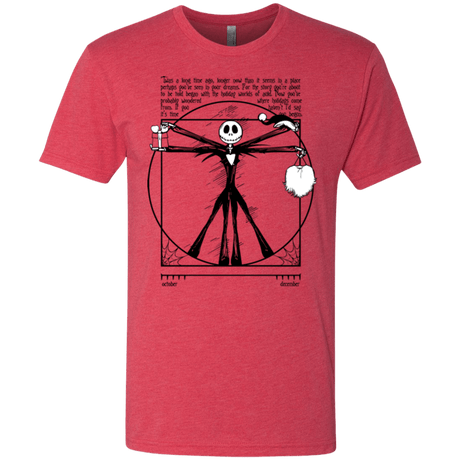 T-Shirts Vintage Red / Small Burtruvian Man Men's Triblend T-Shirt