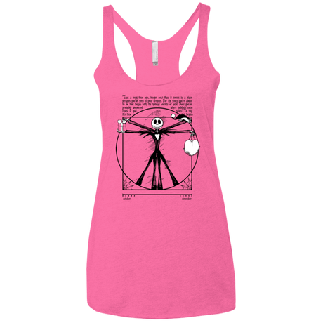 T-Shirts Vintage Pink / X-Small Burtruvian Man Women's Triblend Racerback Tank