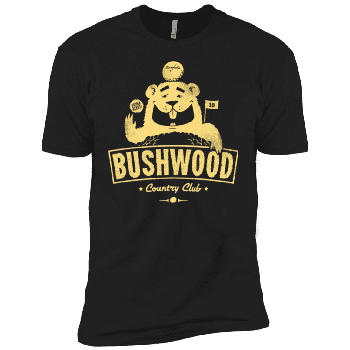 T-Shirts Black / YXS Bushwood Boys Premium T-Shirt