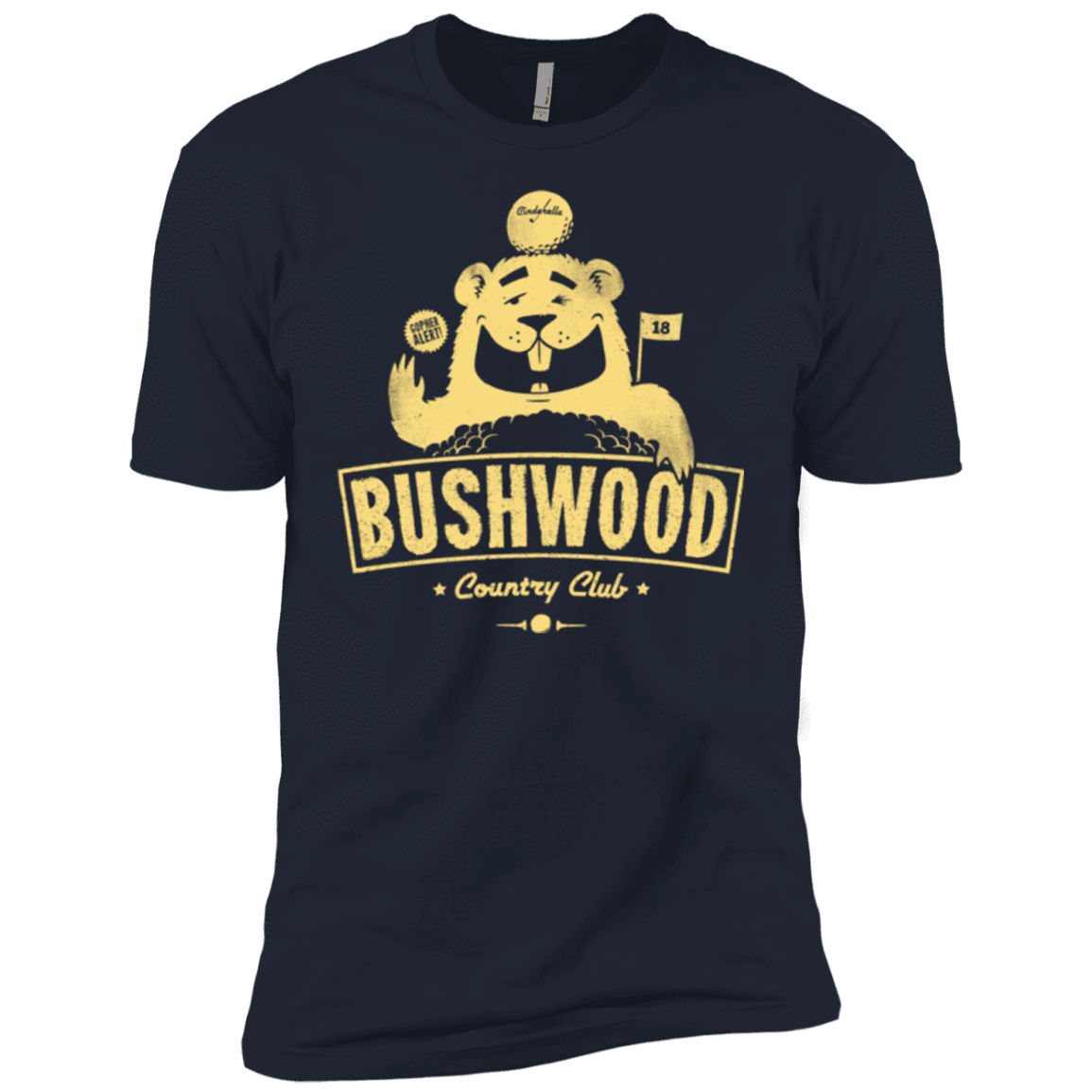 T-Shirts Midnight Navy / YXS Bushwood Boys Premium T-Shirt