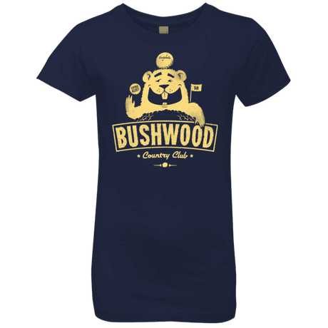 T-Shirts Midnight Navy / YXS Bushwood Girls Premium T-Shirt