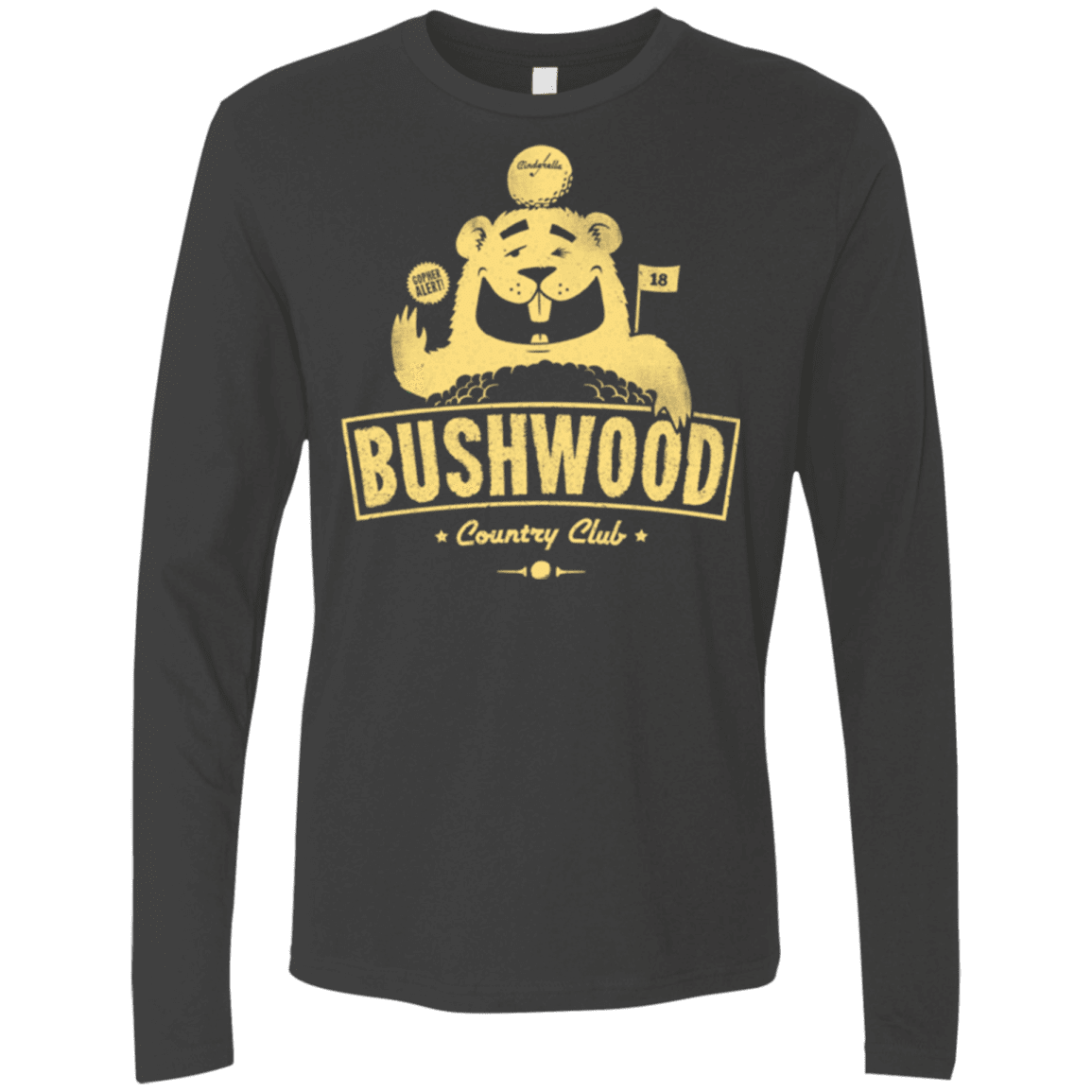 T-Shirts Heavy Metal / Small Bushwood Men's Premium Long Sleeve