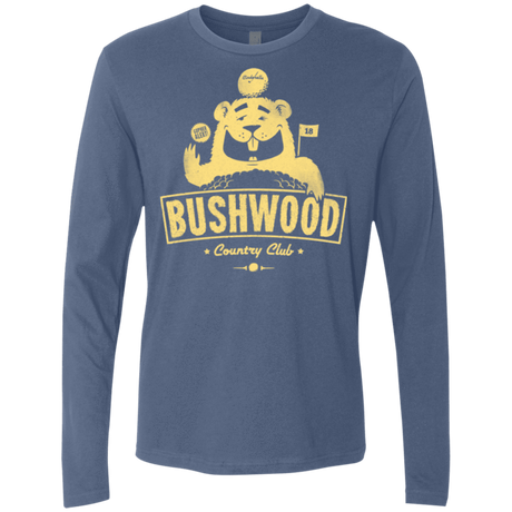 T-Shirts Indigo / Small Bushwood Men's Premium Long Sleeve