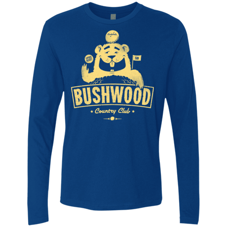 T-Shirts Royal / Small Bushwood Men's Premium Long Sleeve