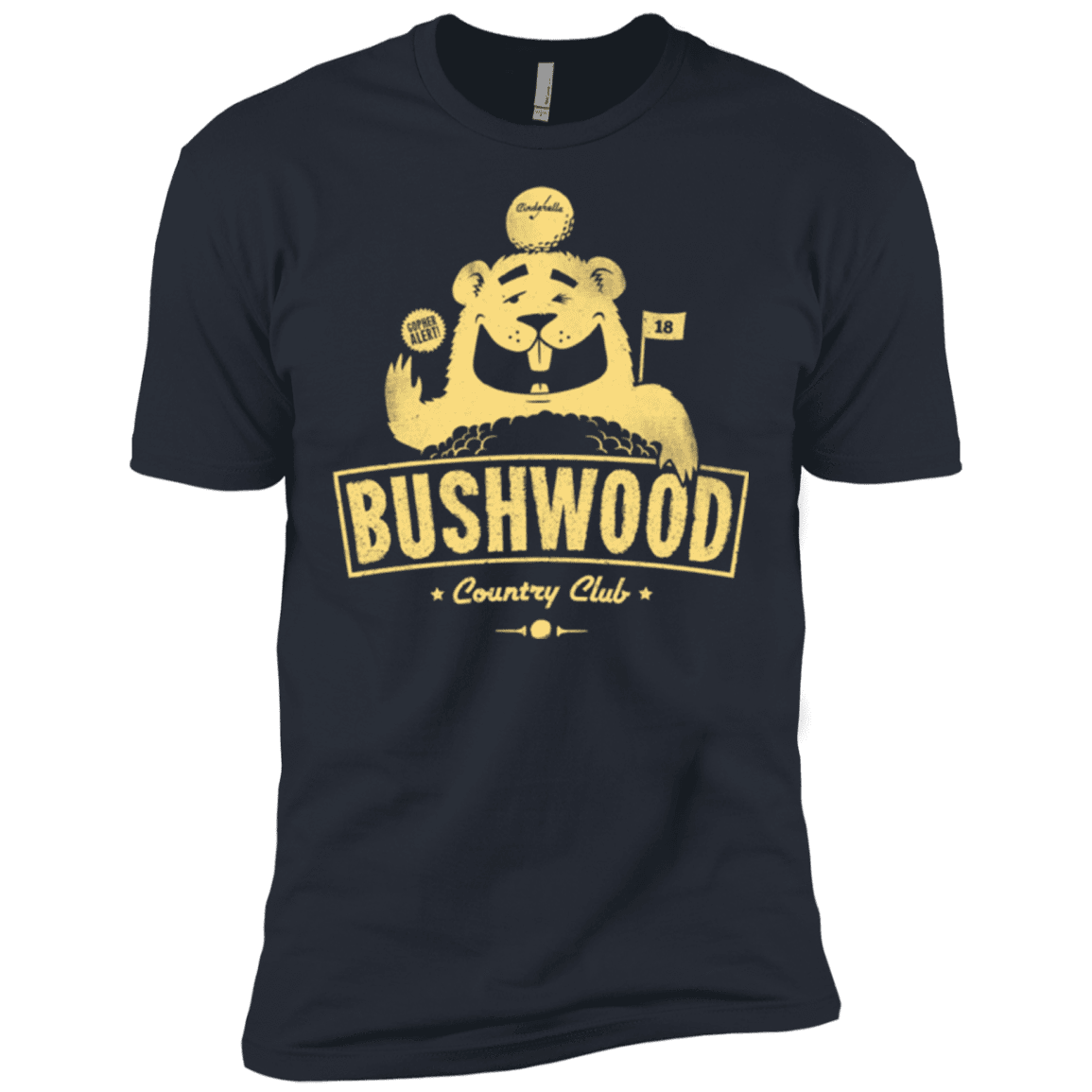 T-Shirts Indigo / X-Small Bushwood Men's Premium T-Shirt