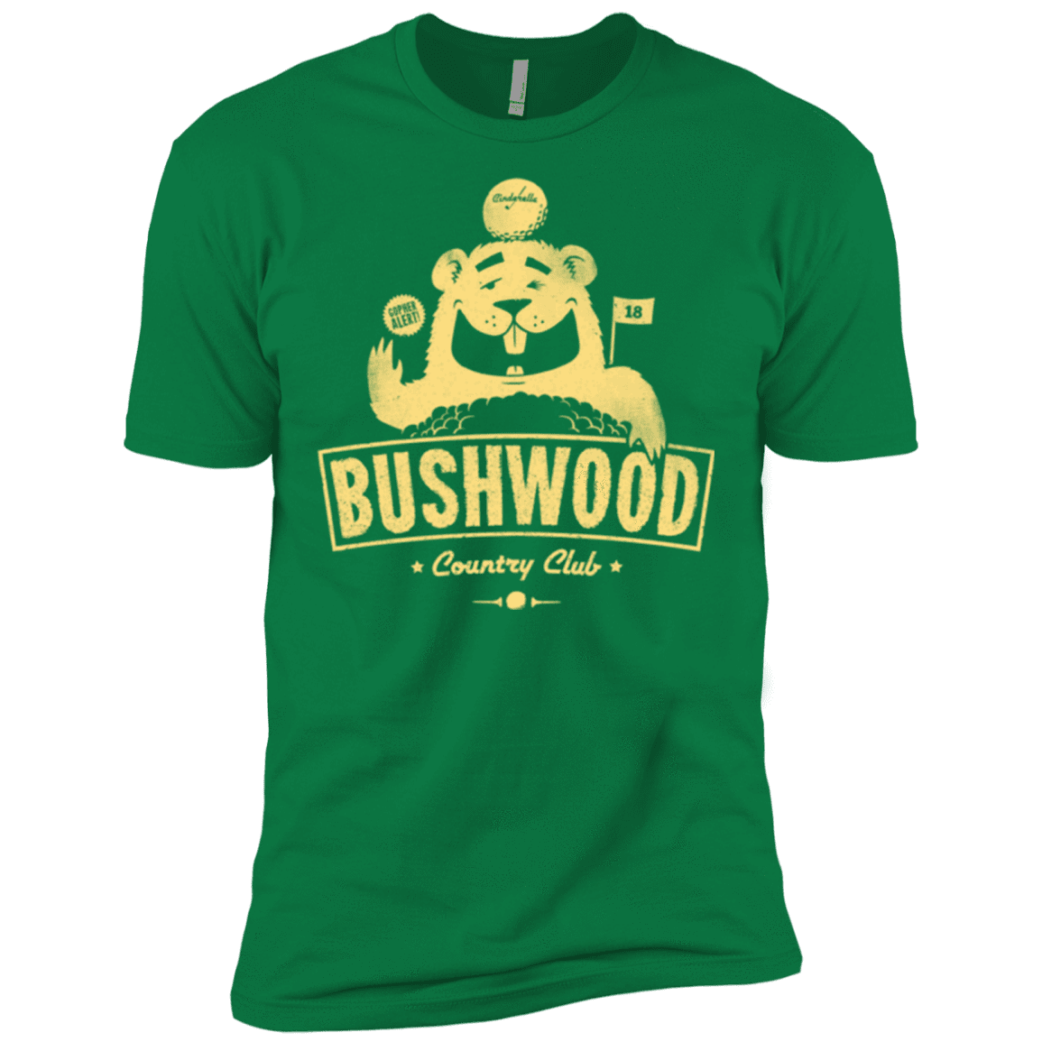 T-Shirts Kelly Green / X-Small Bushwood Men's Premium T-Shirt