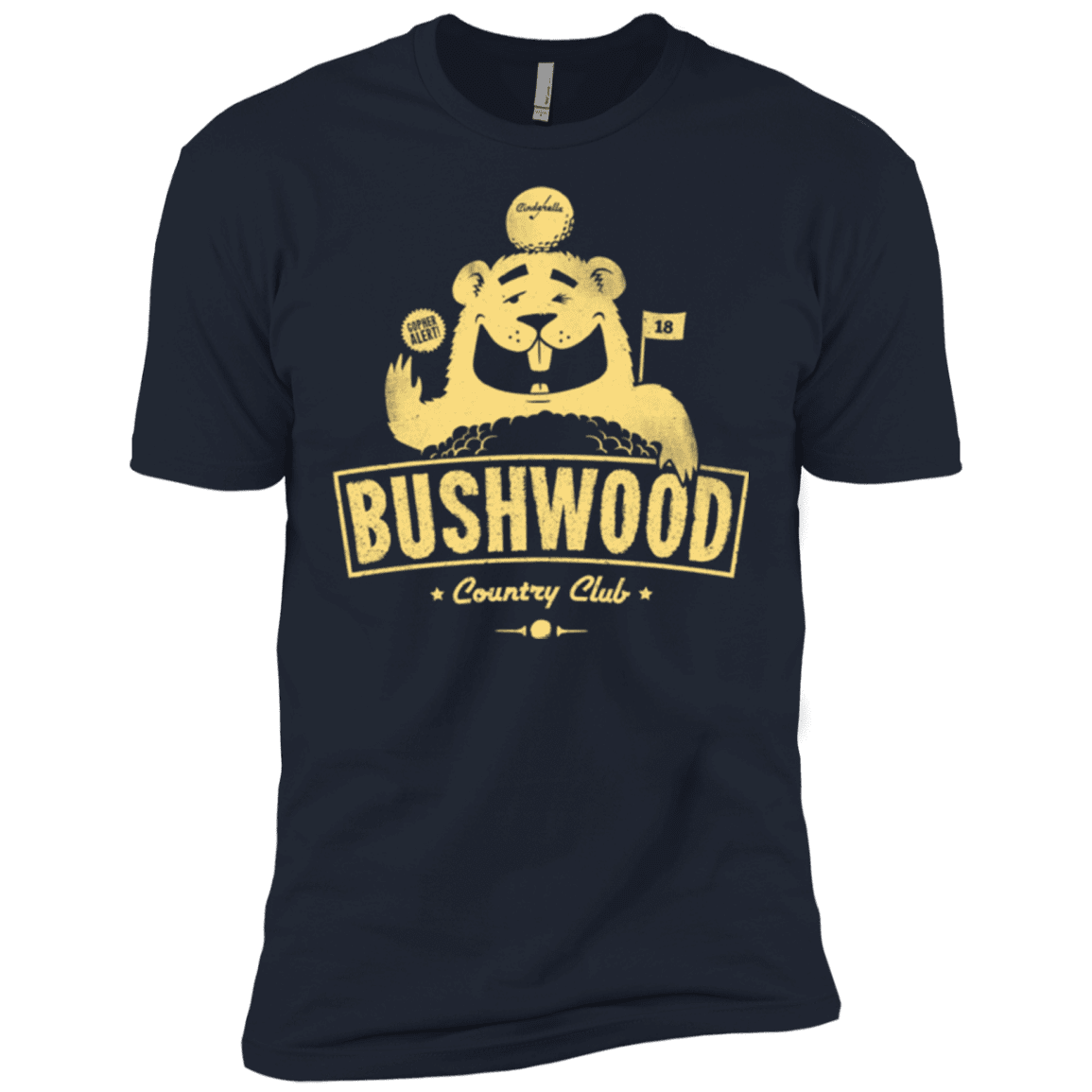 T-Shirts Midnight Navy / X-Small Bushwood Men's Premium T-Shirt