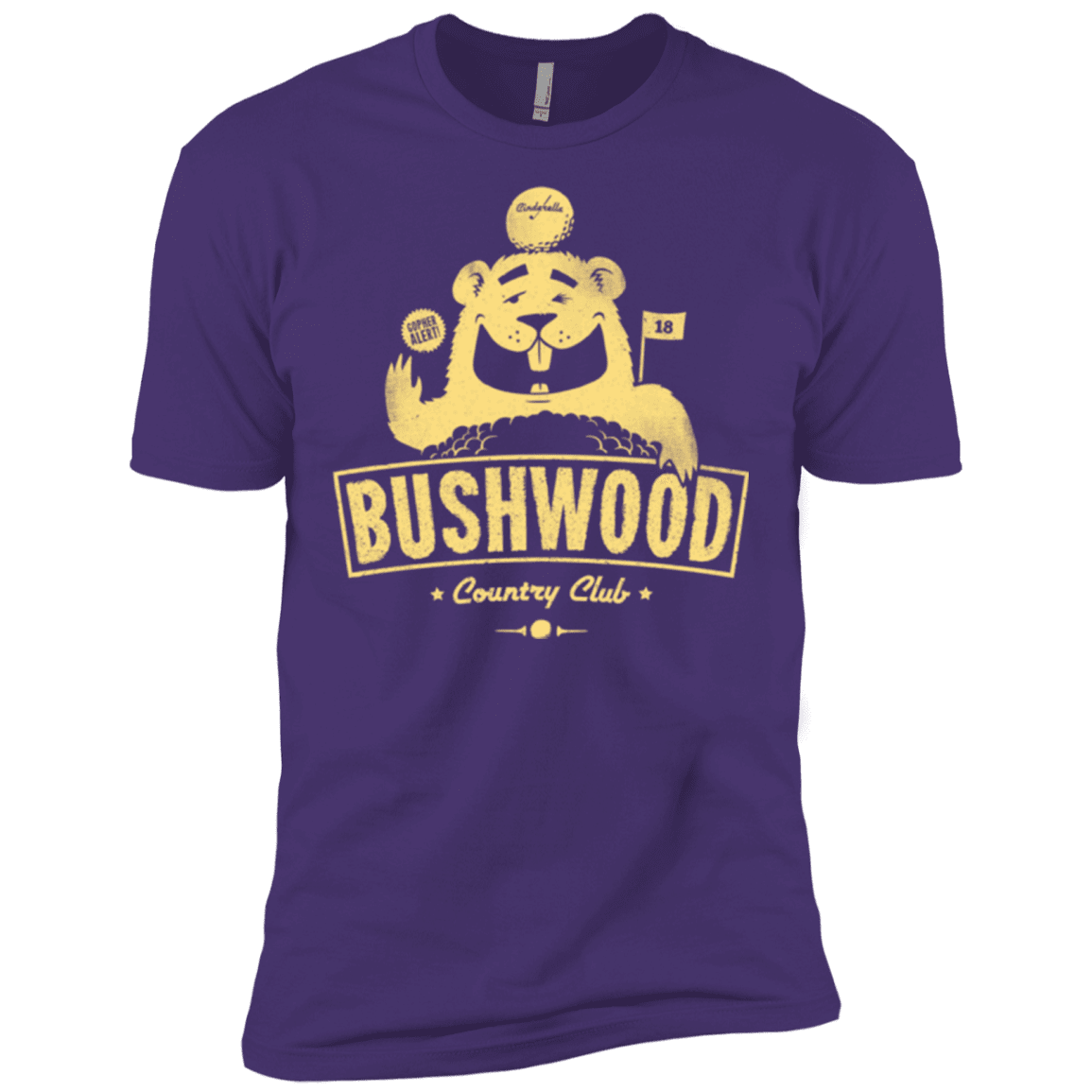 T-Shirts Purple / X-Small Bushwood Men's Premium T-Shirt