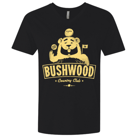 T-Shirts Black / X-Small Bushwood Men's Premium V-Neck