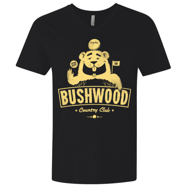 T-Shirts Black / X-Small Bushwood Men's Premium V-Neck