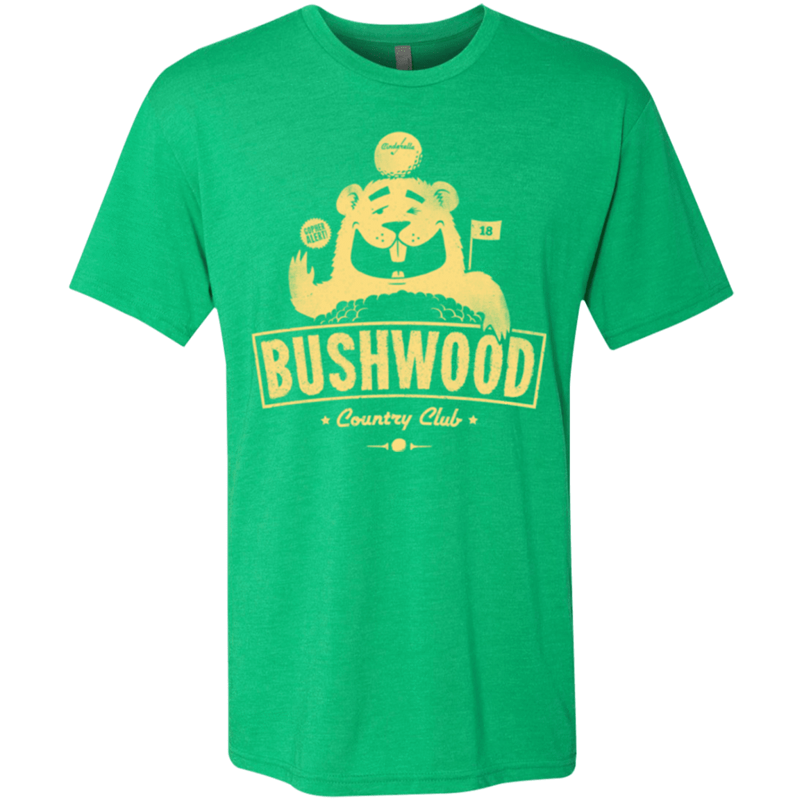 T-Shirts Envy / Small Bushwood Men's Triblend T-Shirt