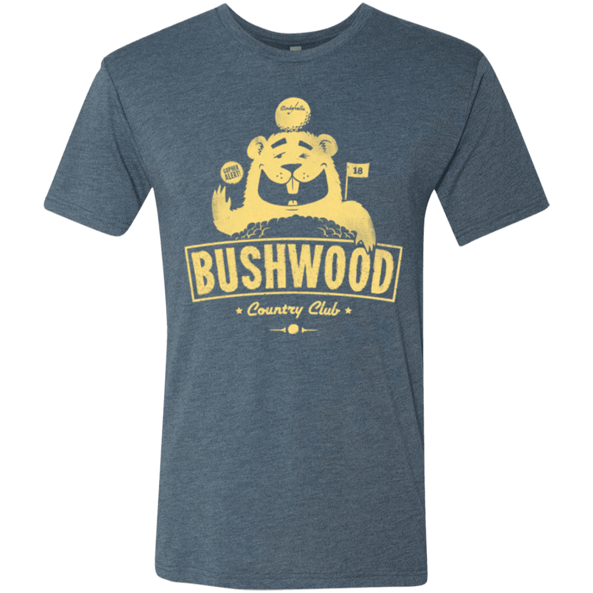 T-Shirts Indigo / Small Bushwood Men's Triblend T-Shirt