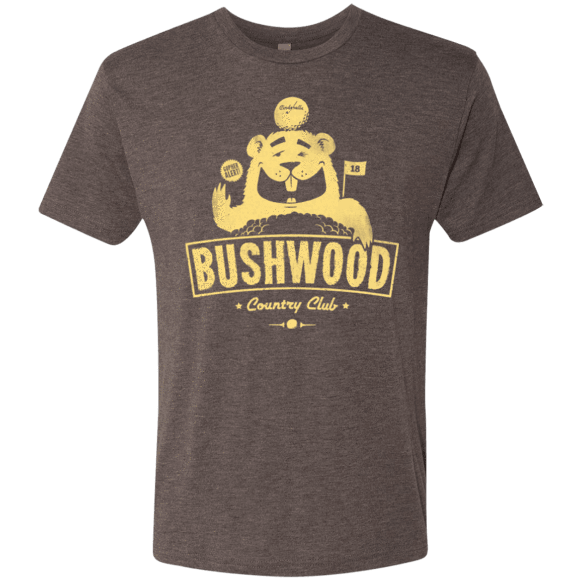 T-Shirts Macchiato / Small Bushwood Men's Triblend T-Shirt