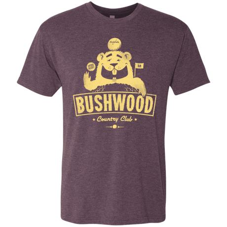 T-Shirts Vintage Purple / Small Bushwood Men's Triblend T-Shirt