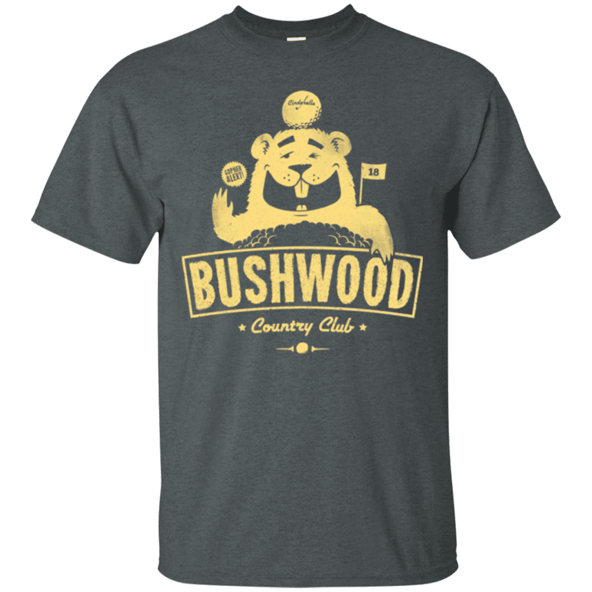 T-Shirts Dark Heather / Small Bushwood T-Shirt