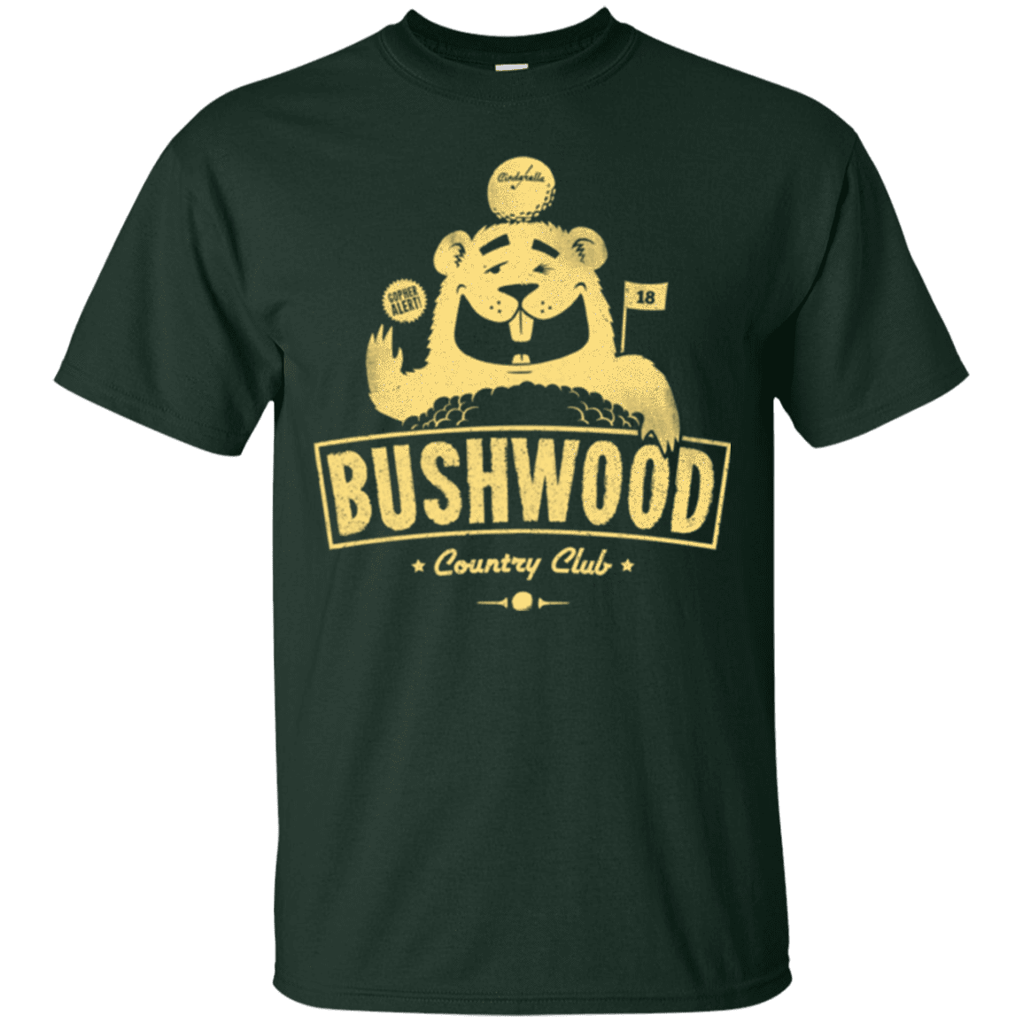 T-Shirts Forest Green / Small Bushwood T-Shirt