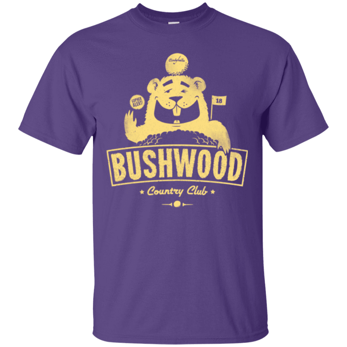 T-Shirts Purple / Small Bushwood T-Shirt