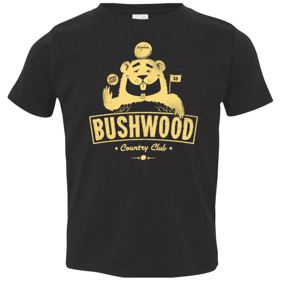 T-Shirts Black / 2T Bushwood Toddler Premium T-Shirt