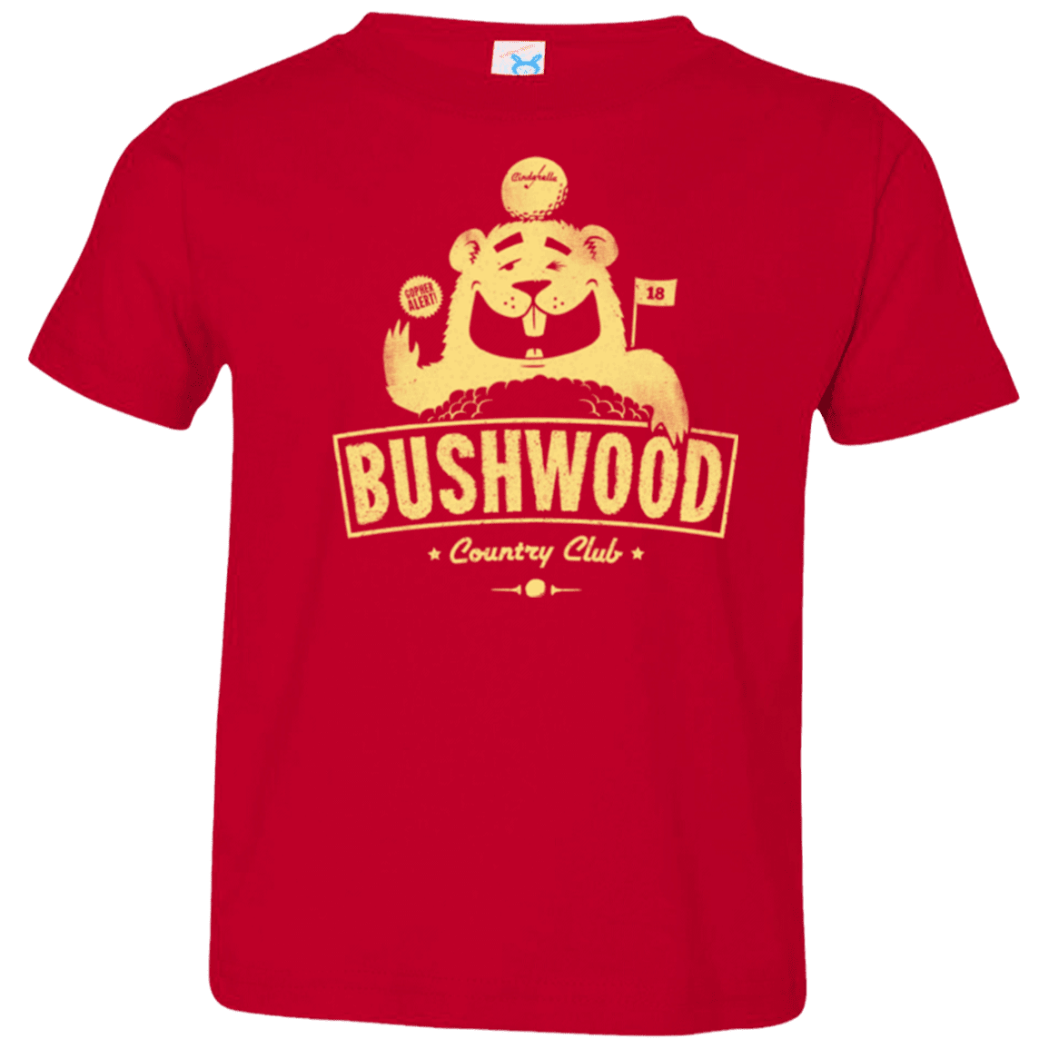 T-Shirts Red / 2T Bushwood Toddler Premium T-Shirt