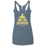 T-Shirts Indigo / X-Small Bushwood Women's Triblend Racerback Tank