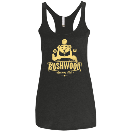 T-Shirts Vintage Black / X-Small Bushwood Women's Triblend Racerback Tank