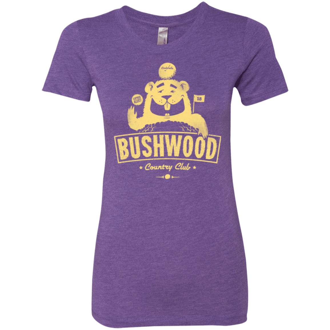 T-Shirts Purple Rush / Small Bushwood Women's Triblend T-Shirt