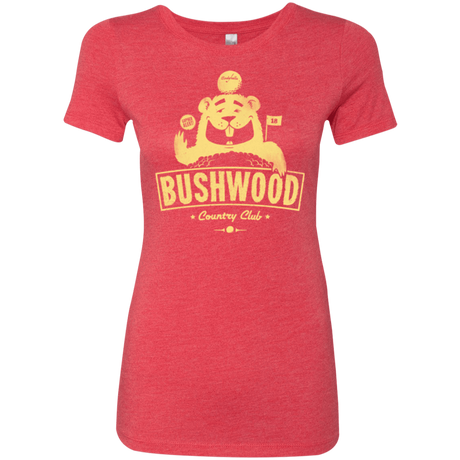 T-Shirts Vintage Red / Small Bushwood Women's Triblend T-Shirt