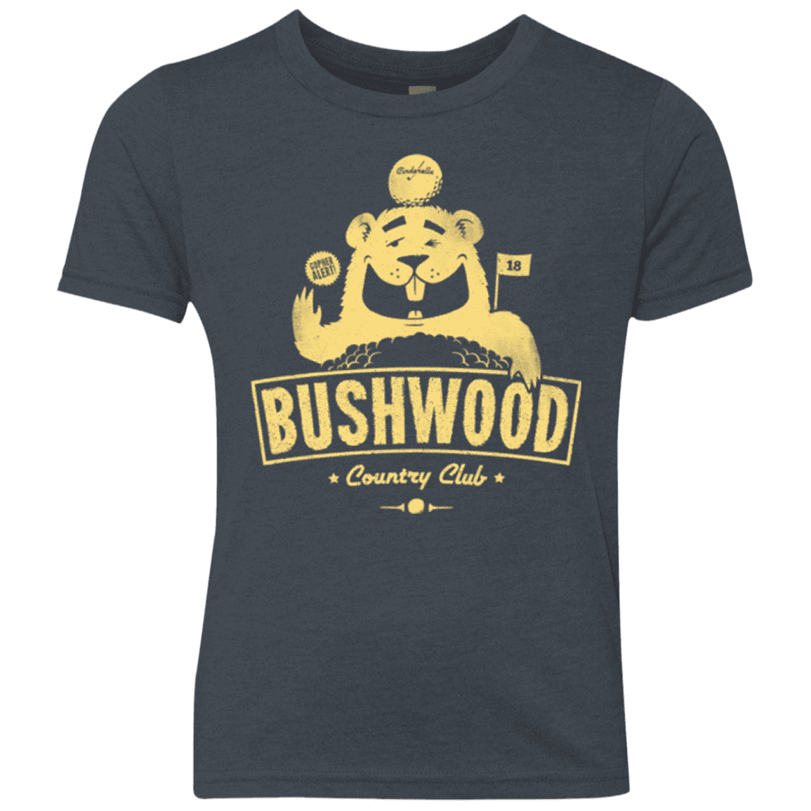 T-Shirts Vintage Navy / YXS Bushwood Youth Triblend T-Shirt