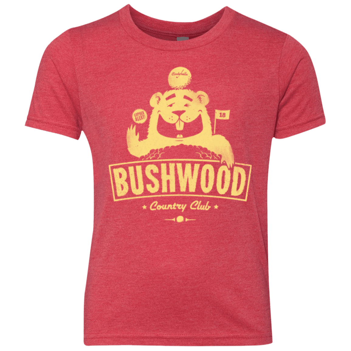T-Shirts Vintage Red / YXS Bushwood Youth Triblend T-Shirt