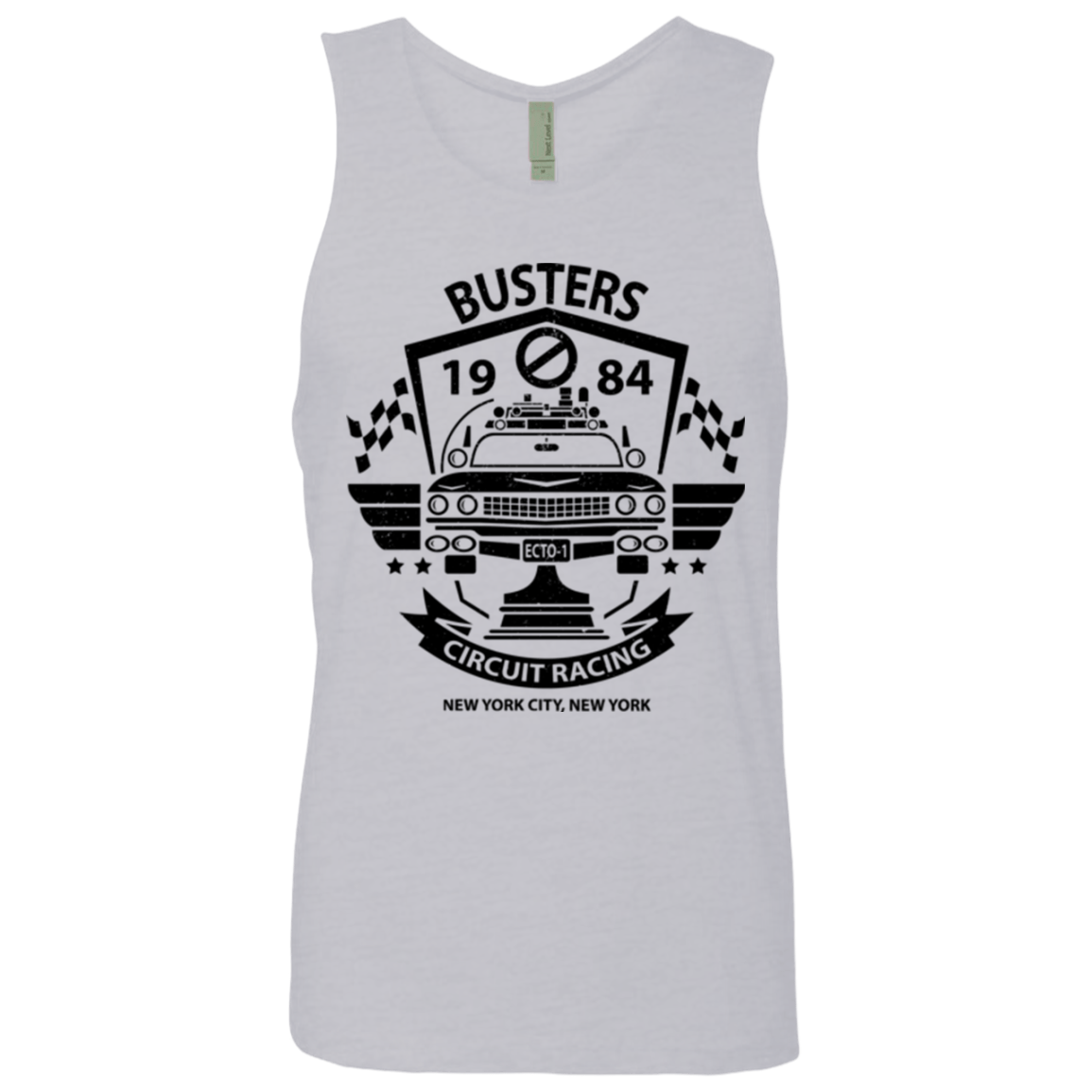 T-Shirts Heather Grey / Small Busters Circuit Men's Premium Tank Top