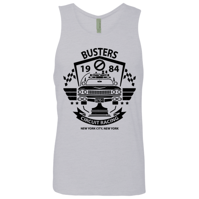 T-Shirts Heather Grey / Small Busters Circuit Men's Premium Tank Top