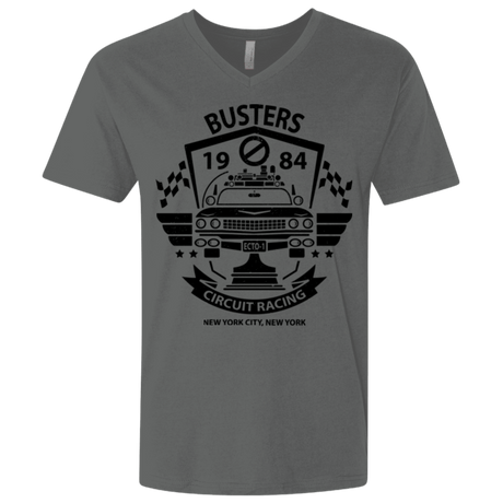 T-Shirts Heavy Metal / X-Small Busters Circuit Men's Premium V-Neck